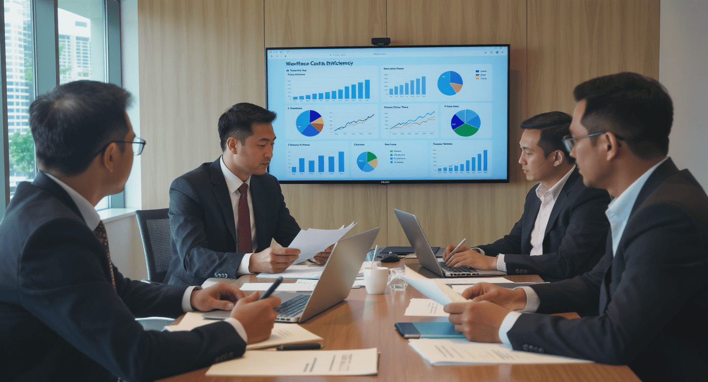 透過人資成本與招募效率分析，找出更適合企業的人力編制方案