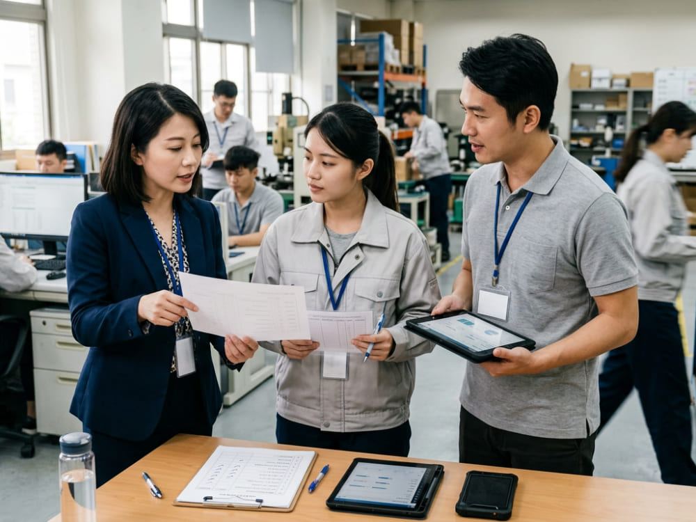 派遣公司負責僱用派遣工，企業負責現場指揮與監督。
